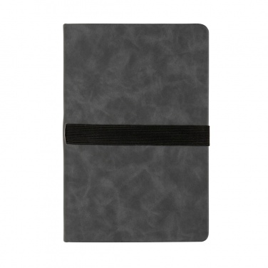 Logotrade corporate gifts photo of: Deluxe hardcover PU notebook A5 with phone and pen holder