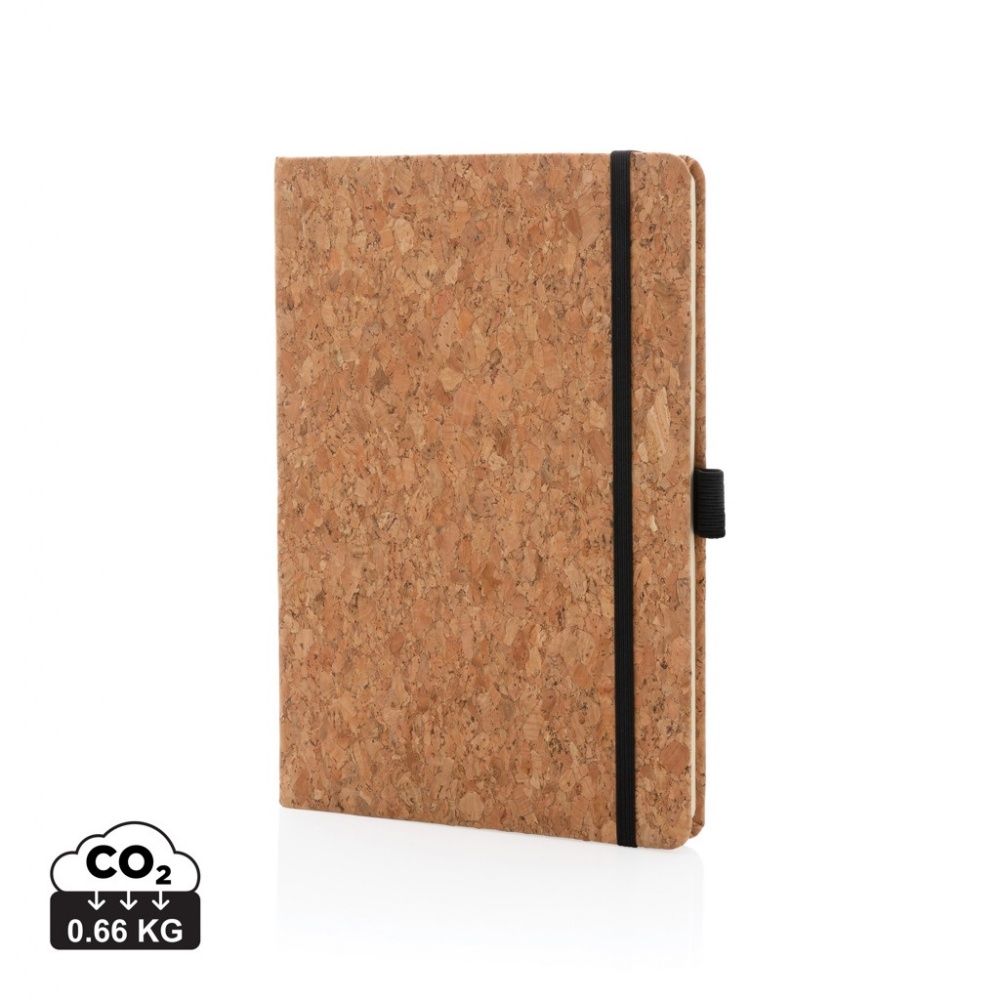 Logotrade promotional giveaway picture of: Cork hardcover notebook A5