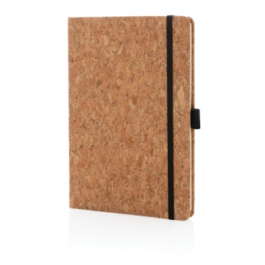 Logotrade promotional giveaway image of: Cork hardcover notebook A5