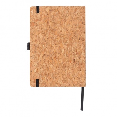 Logo trade advertising products picture of: Cork hardcover notebook A5