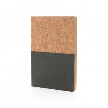 Logotrade promotional item picture of: A5 cork & kraft notebook