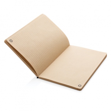 Logo trade promotional products picture of: A5 cork & kraft notebook