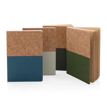 Logotrade advertising product image of: A5 cork & kraft notebook