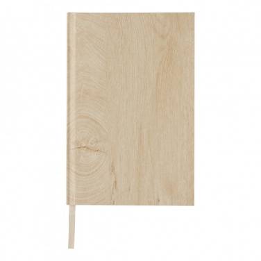 Logo trade promotional products picture of: Kavana wood print A5 notebook