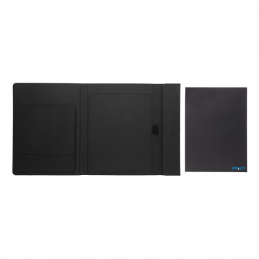 Logotrade promotional item picture of: Impact Aware™ A4 portfolio with magnetic closure