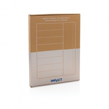 Logotrade promotional product picture of: Impact Aware™ A4 portfolio with magnetic closure