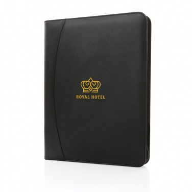 Logo trade advertising products picture of: RCS rPU deluxe tech portfolio with zipper