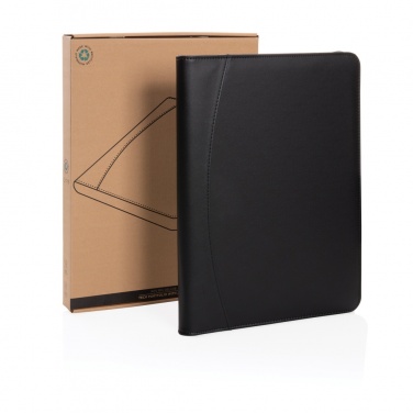 Logo trade promotional giveaways image of: RCS rPU deluxe tech portfolio with zipper