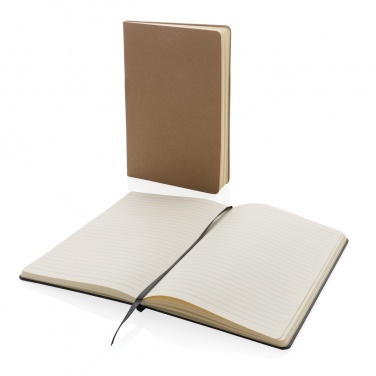 Logo trade promotional merchandise image of: A5 hardcover notebook