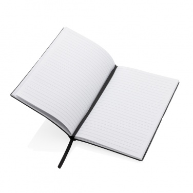 Logotrade promotional gift picture of: GRS certified recycled felt A5 softcover notebook