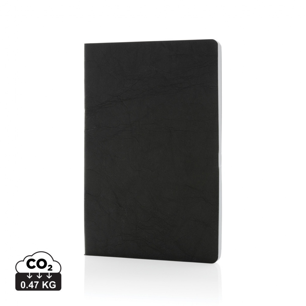 Logotrade corporate gift image of: Salton A5 GRS certified recycled paper notebook