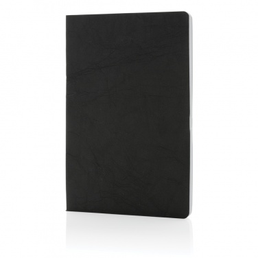 Logo trade promotional merchandise image of: Salton A5 GRS certified recycled paper notebook