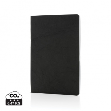 Logotrade promotional product image of: Salton A5 GRS certified recycled paper notebook