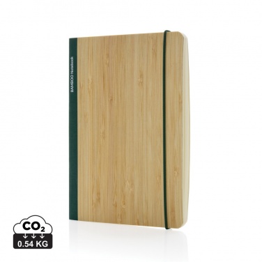 Logotrade advertising product picture of: Scribe bamboo A5 Notebook