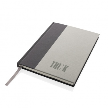 Logotrade promotional product picture of: Words GRS certified RPET & Kraft A5 notebook