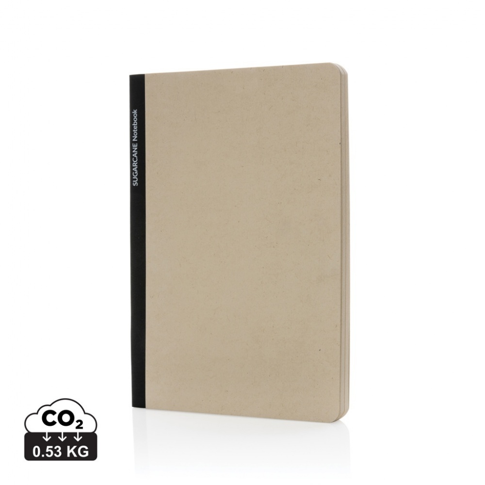 Logo trade promotional items picture of: Stylo Sugarcane paper A5 Notebook