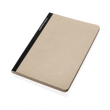 Logo trade promotional gifts image of: Stylo Sugarcane paper A5 Notebook