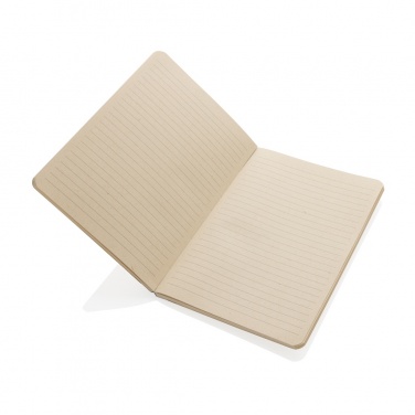 Logo trade advertising products image of: Stylo Sugarcane paper A5 Notebook