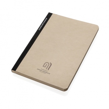 Logo trade promotional items picture of: Stylo Sugarcane paper A5 Notebook