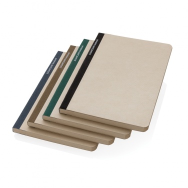 Logo trade advertising products image of: Stylo Sugarcane paper A5 Notebook