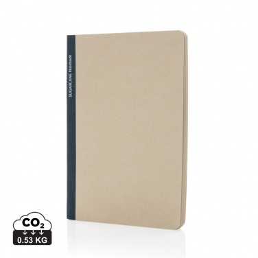 Logo trade promotional gifts picture of: Stylo Sugarcane paper A5 Notebook