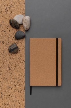 Logotrade promotional giveaway picture of: Stoneleaf A5 cork and stonepaper notebook