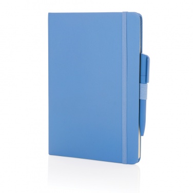 Logo trade promotional gifts picture of: Sam A5 RCS certified bonded leather classic notebook