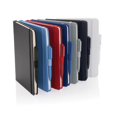 Logotrade promotional product picture of: Sam A5 RCS certified bonded leather classic notebook