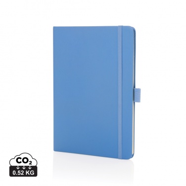 Logo trade promotional merchandise photo of: Sam A5 RCS certified bonded leather classic notebook