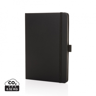 Logo trade business gift photo of: Sam A5 RCS certified bonded leather classic notebook