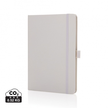 Logo trade promotional items picture of: Sam A5 RCS certified bonded leather classic notebook