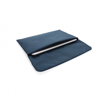 Logo trade promotional giveaway photo of: Magnetic closing 15.6" Laptop sleeve PVC free