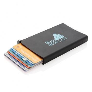 Logotrade business gift image of: Standard aluminium RFID cardholder