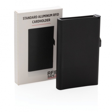 Logo trade promotional merchandise photo of: Standard aluminium RFID cardholder