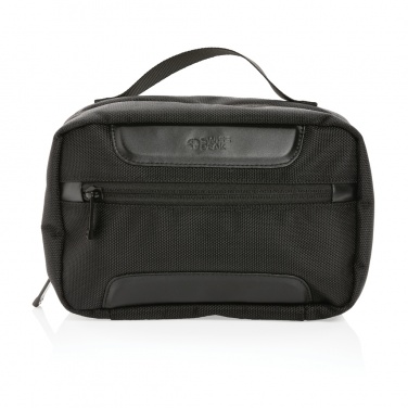 Logotrade promotional merchandise image of: Swiss Peak AWARE™ RPET Voyager toiletry bag