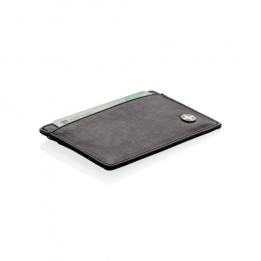 Logo trade promotional merchandise image of: RFID anti-skimming card holder