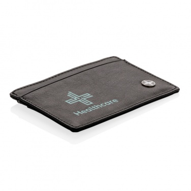 Logo trade business gifts image of: RFID anti-skimming card holder