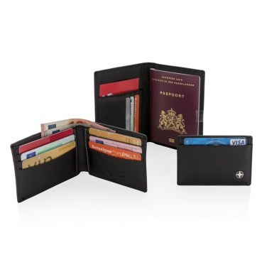 Logo trade promotional product photo of: RFID anti-skimming passport holder