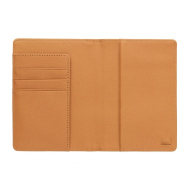 Logo trade business gift photo of: Cork secure RFID passport cover