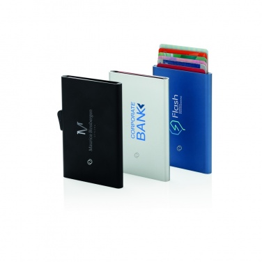 Logotrade promotional item picture of: C-Secure aluminium RFID card holder