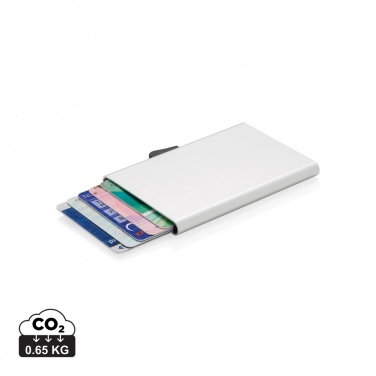 Logotrade promotional gift image of: C-Secure aluminium RFID card holder