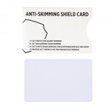 Logotrade promotional product picture of: Anti-skimming RFID shield card with active jamming chip