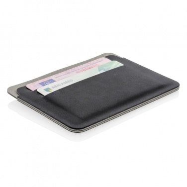 Logo trade promotional merchandise image of: Quebec RFID safe cardholder