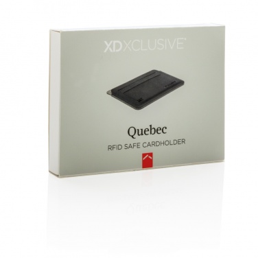 Logotrade promotional giveaways photo of: Quebec RFID safe cardholder