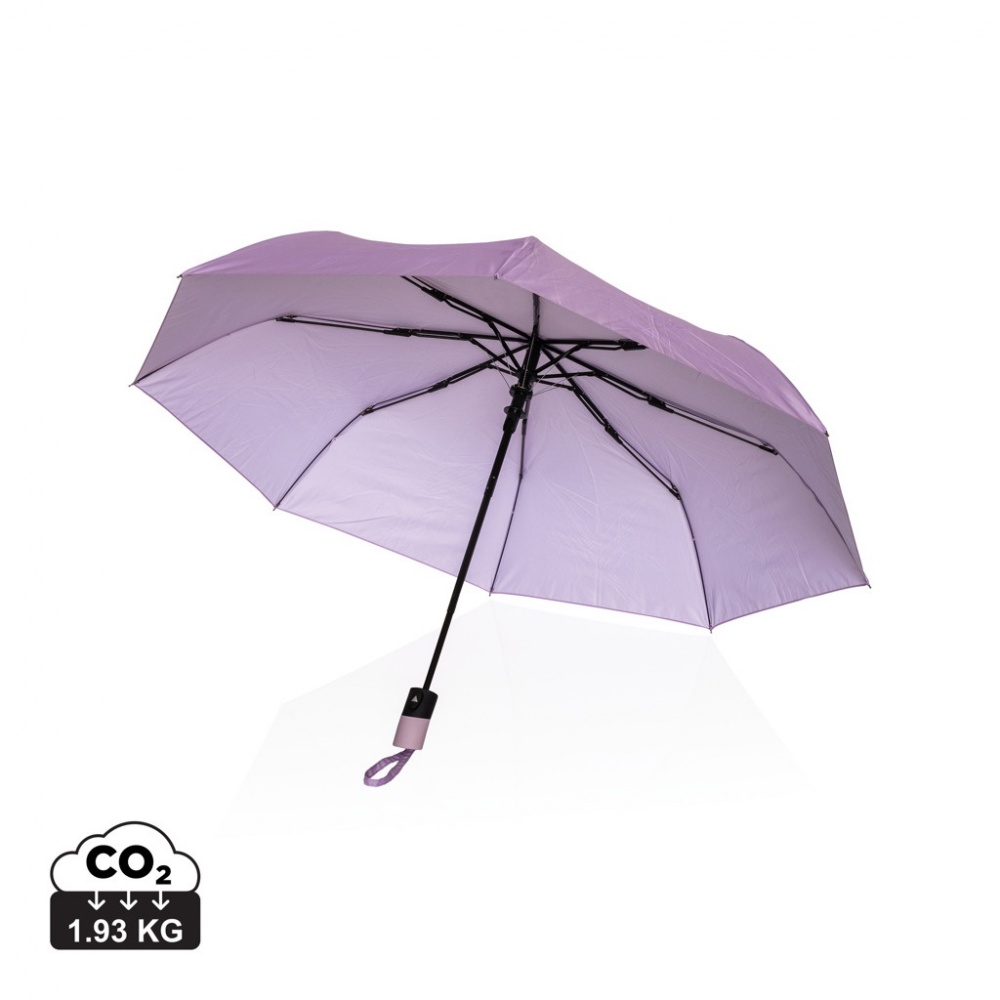 Logotrade corporate gift picture of: 21" Impact AWARE™ 190T mini auto open umbrella