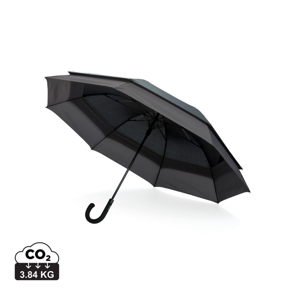 Logo trade promotional merchandise photo of: Swiss Peak AWARE™ 23" to 27" expandable umbrella