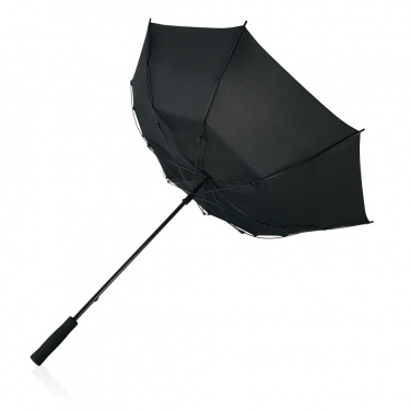 Logo trade promotional item photo of: Swiss peak AWARE™ Tornado 23” storm umbrella