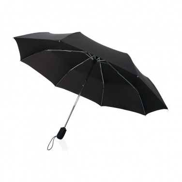 Logo trade corporate gift photo of: Swiss Peak AWARE™ Traveller 21” automatic umbrella