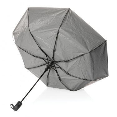 Logo trade promotional items picture of: 21" Impact AWARE™ RPET 190T Pongee dual colour mini umbrella