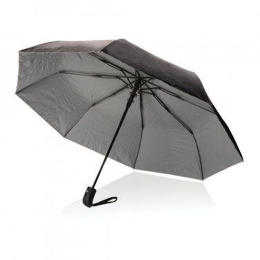 Logo trade promotional product photo of: 21" Impact AWARE™ RPET 190T Pongee dual colour mini umbrella